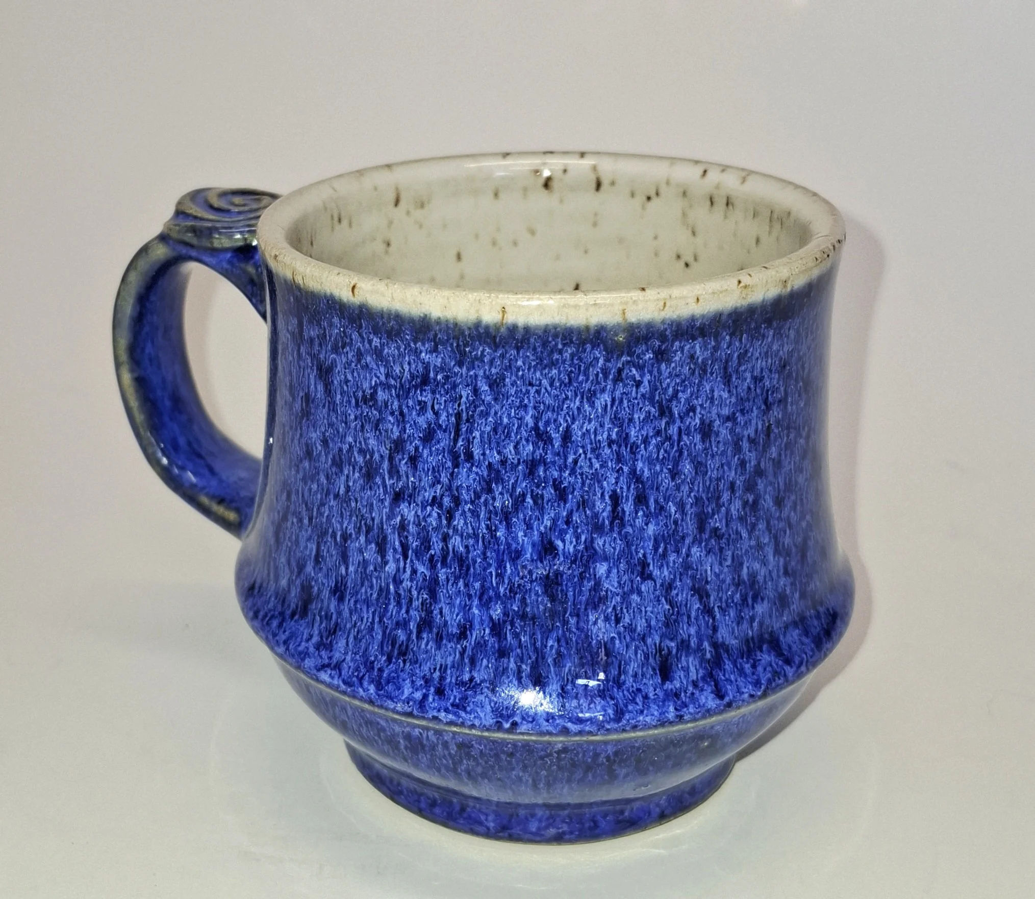 Blue Ceramic Coffee Mug