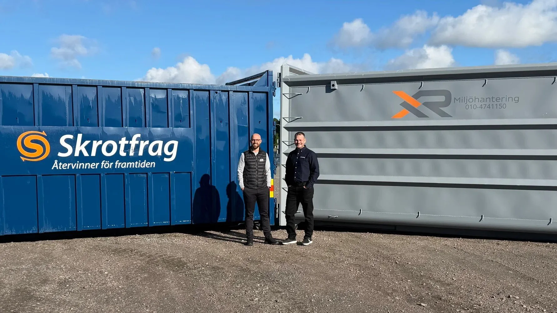 Skrotfrag köper XR Miljöhantering – vill behålla mer material i Skaraborg