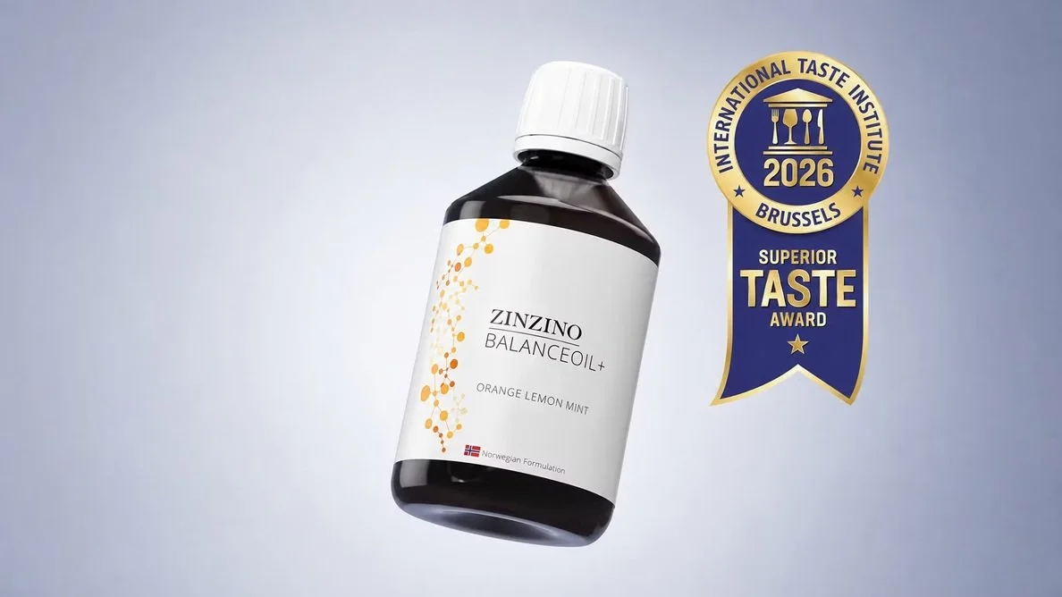 Internationell smakutmärkelse till Zinzinos omega-3 – lyfter fram en ofta förbisedd utmaning