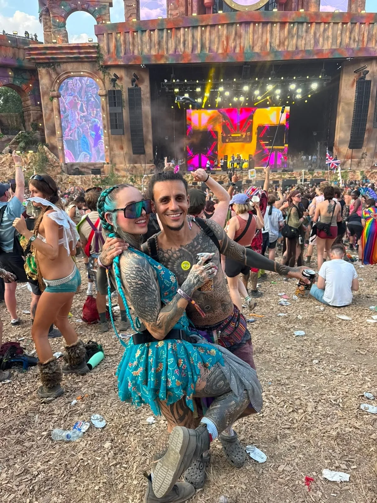 Woweeee the boomtown blues have hit 🩵🍭🌈✨ 

The silliest &amp; most magical weekend @boomtownfairofficial miss u already 🌀 

#boomtown #boomtownfair #boomtown2026