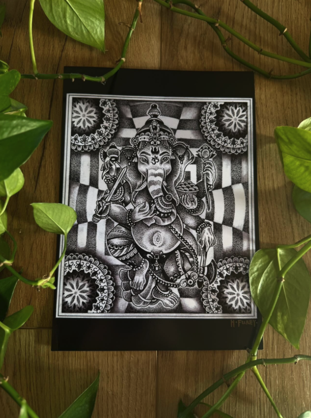 Ganesh  A4 Print