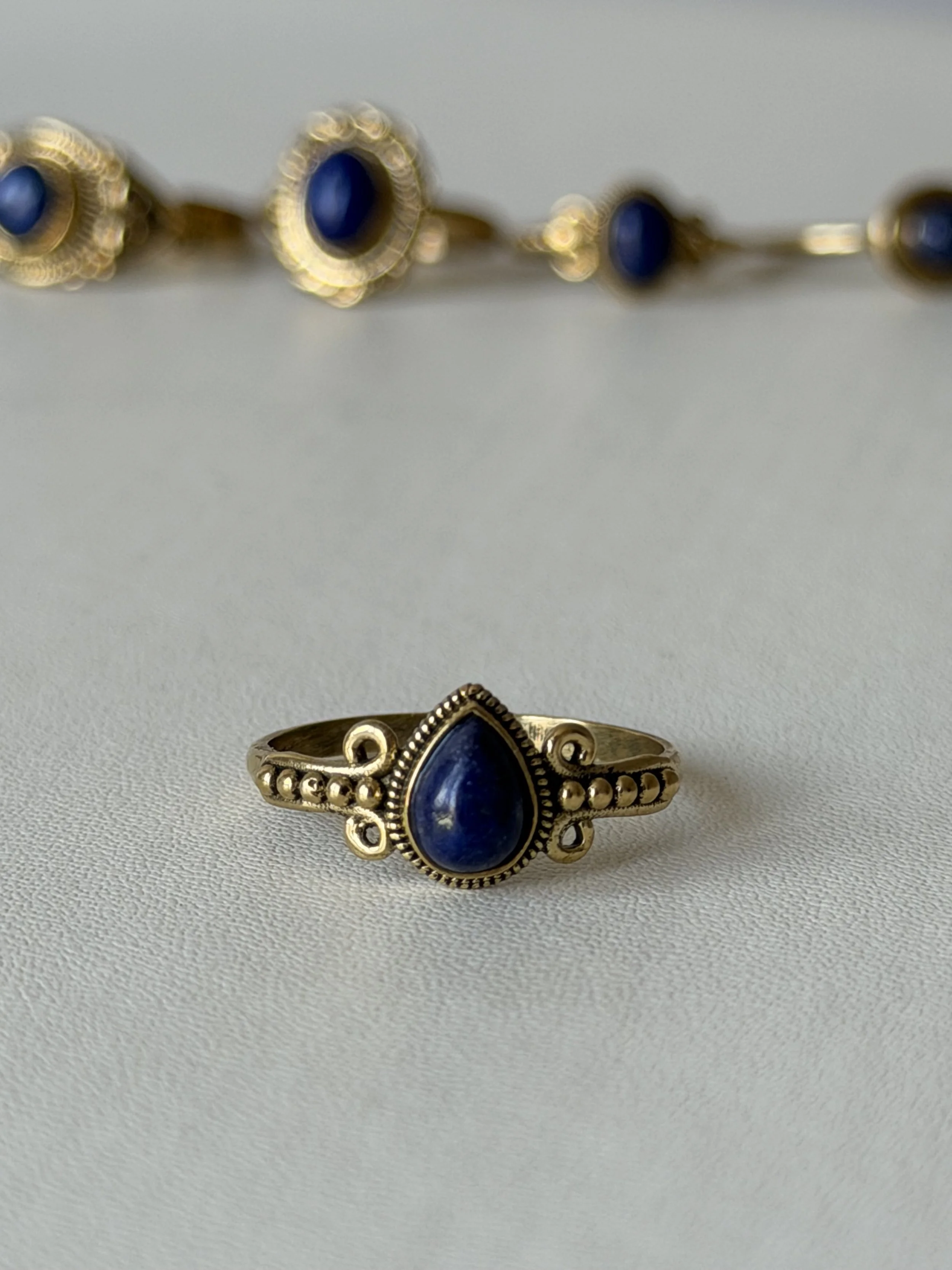 Laps lazuli - 18,2 mm