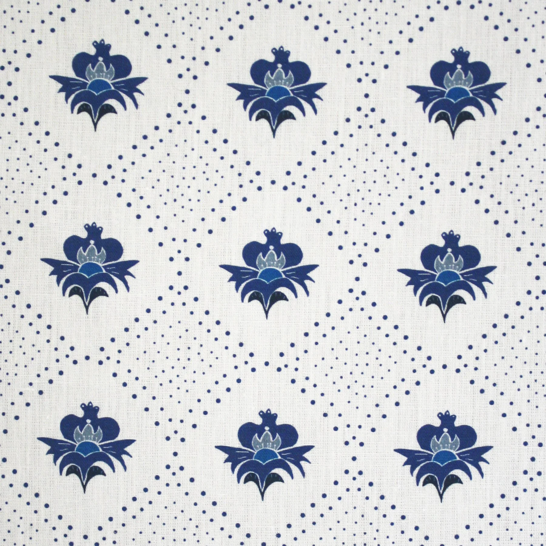 Aubrey Linen Indigo Blue