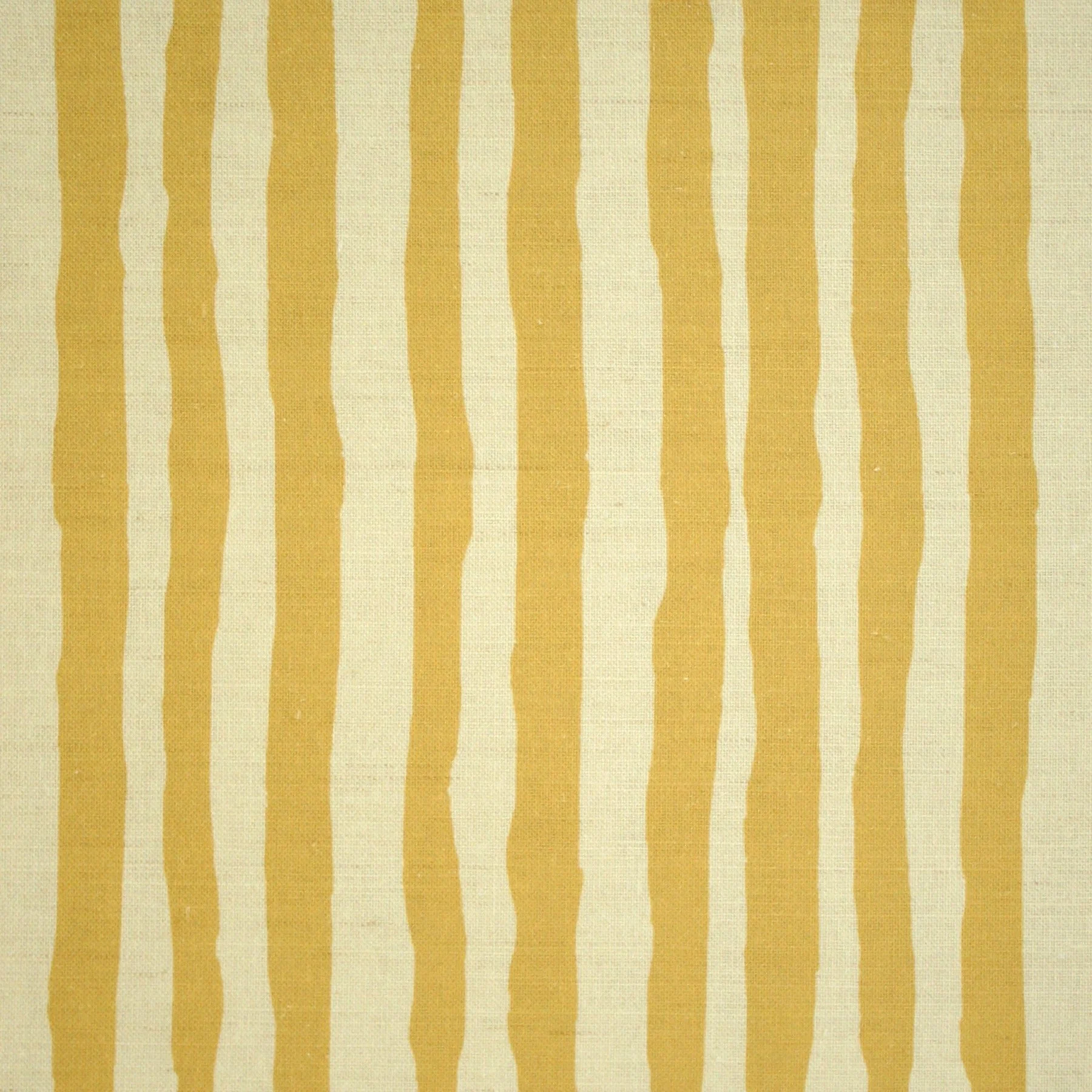 Painted Stripe Fabric Mustard