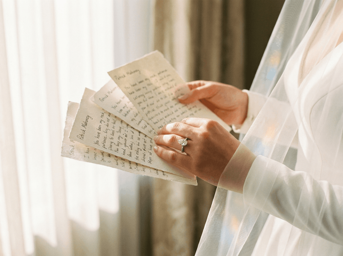 How to write your own vows without losing your mind