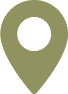 A green map pin icon