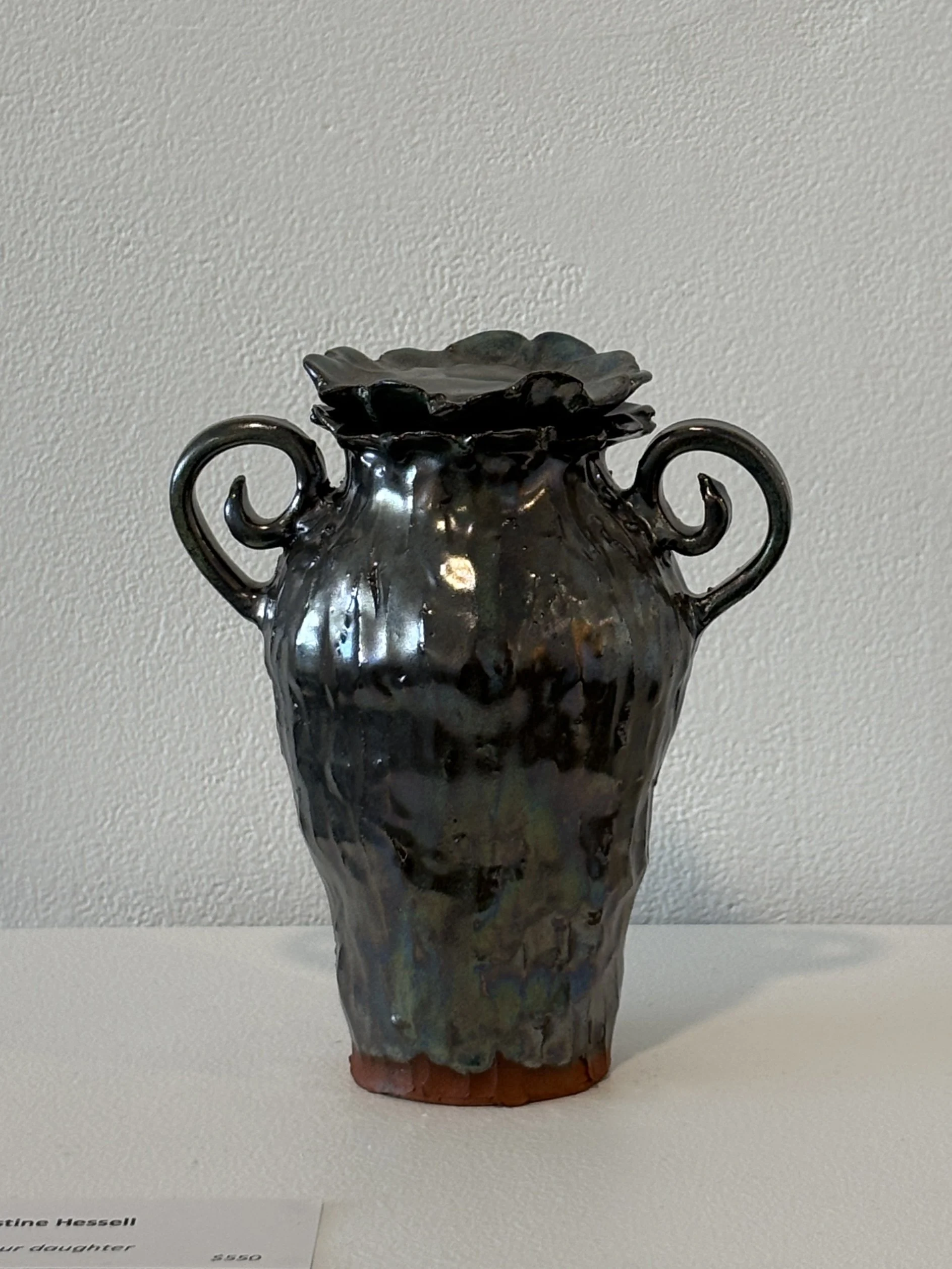 I will die your daughter, terracotta and glaze, 2026