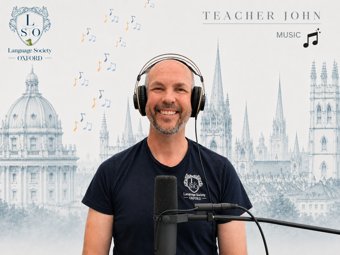 Music teacher John image.