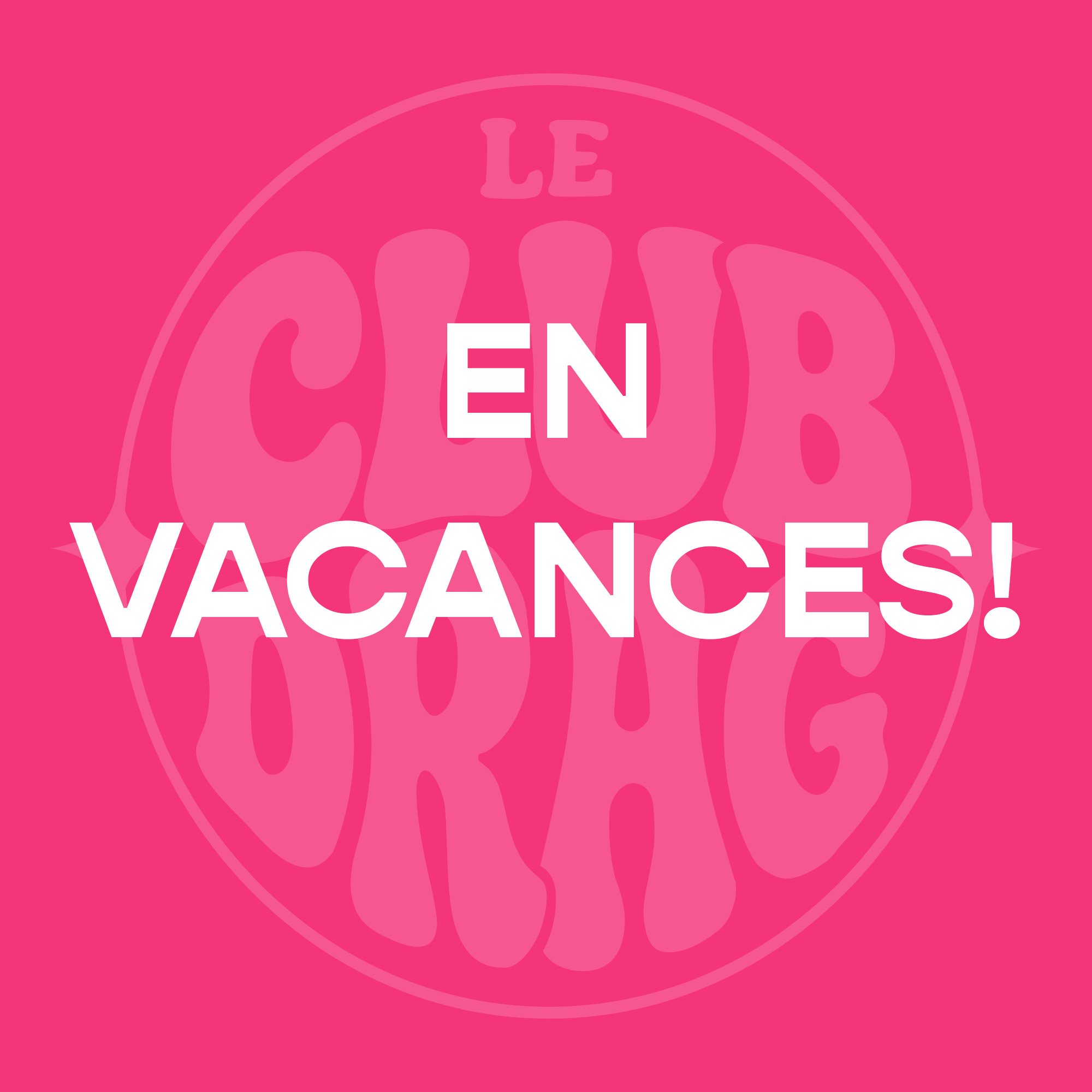 En Vacances!