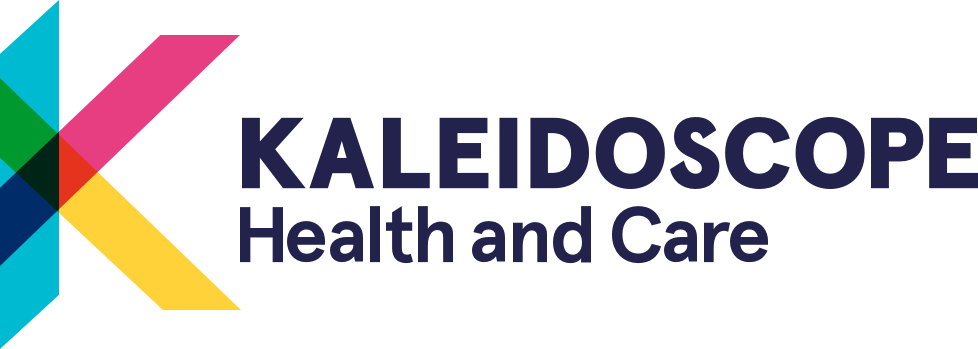 Kaleidoscope Health and Care logo.