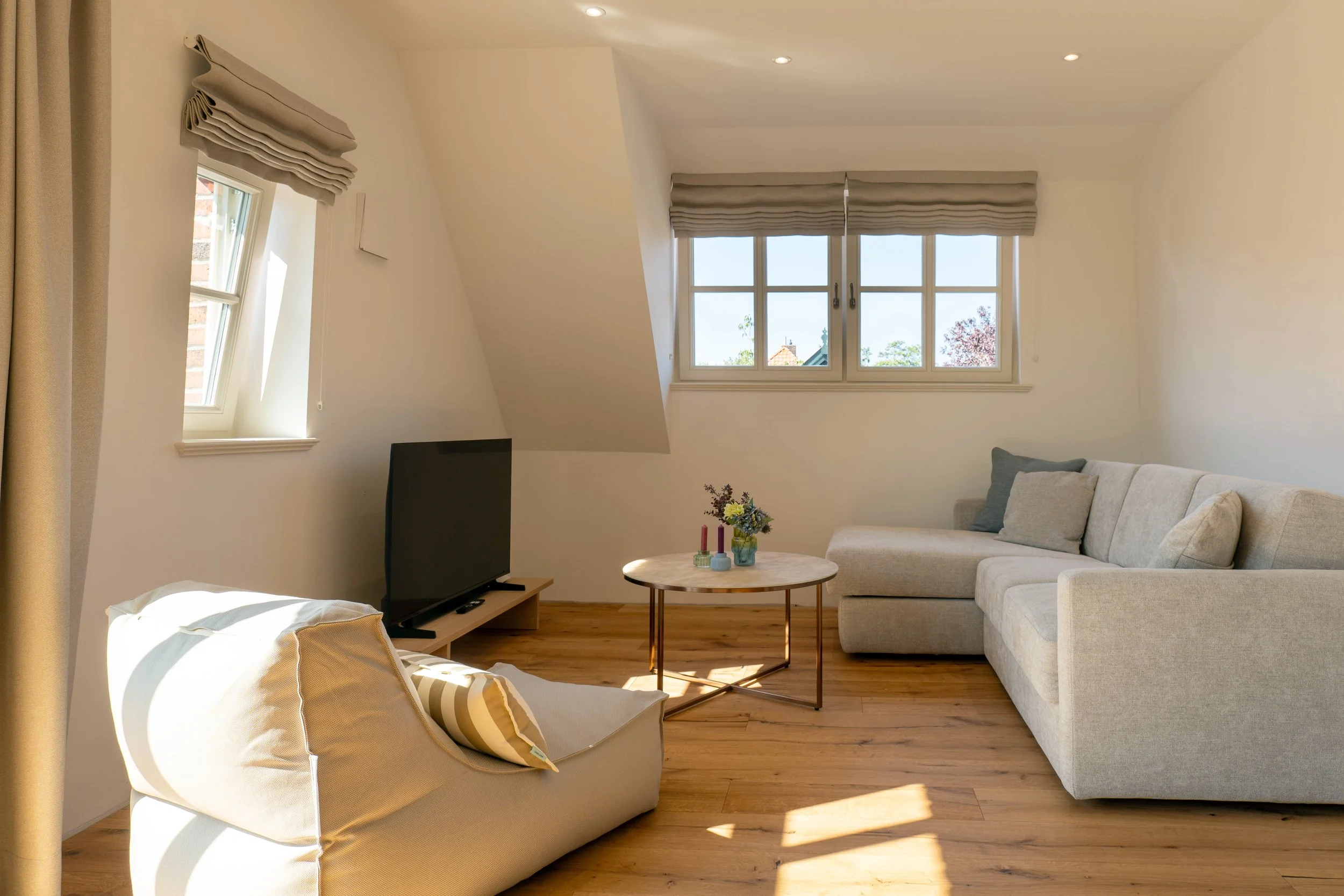 Wohnbereich der Nord-Wohnung im 1. OG