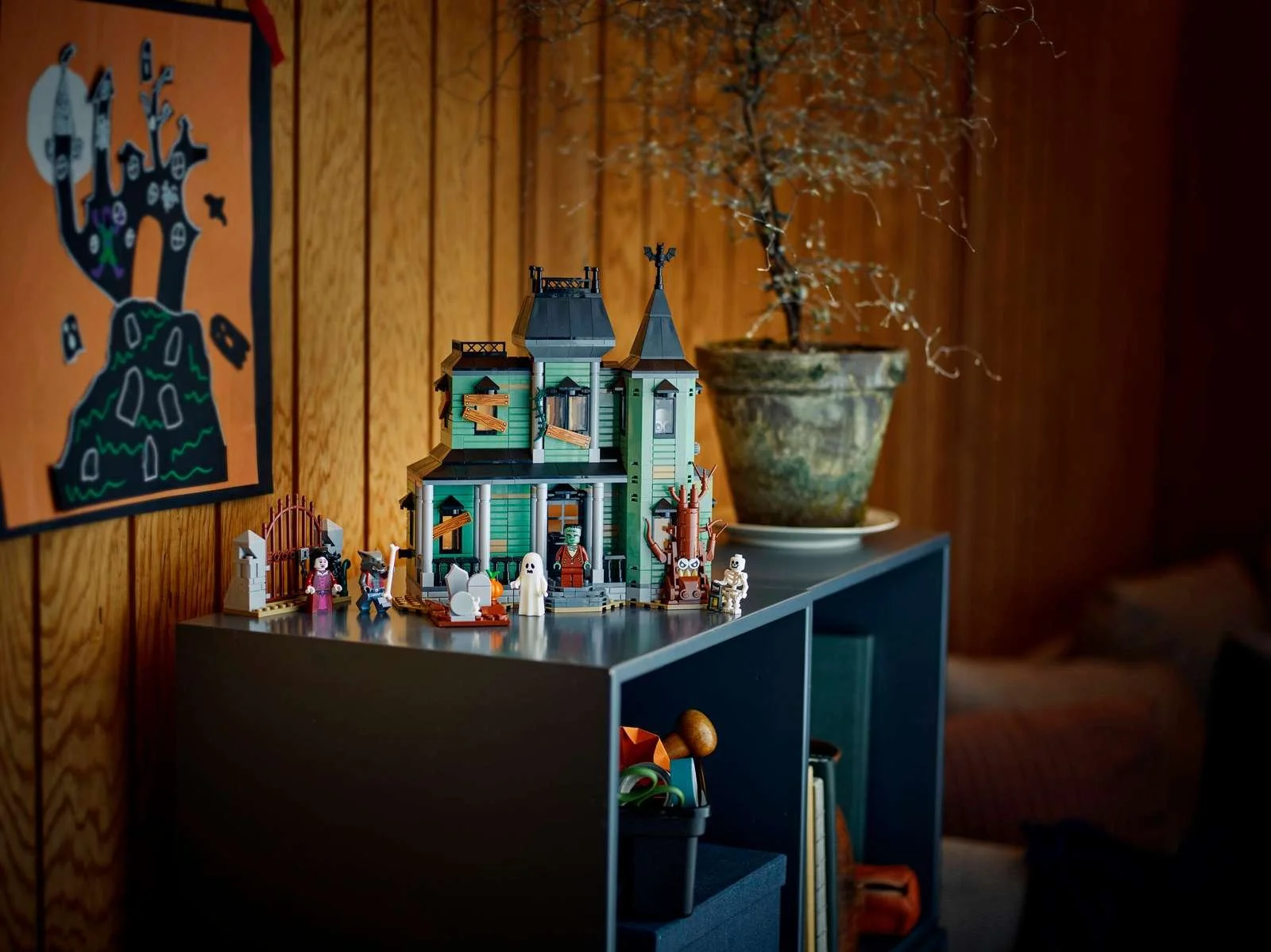 LEGO Halloween Decorations for the House That Goes All Out