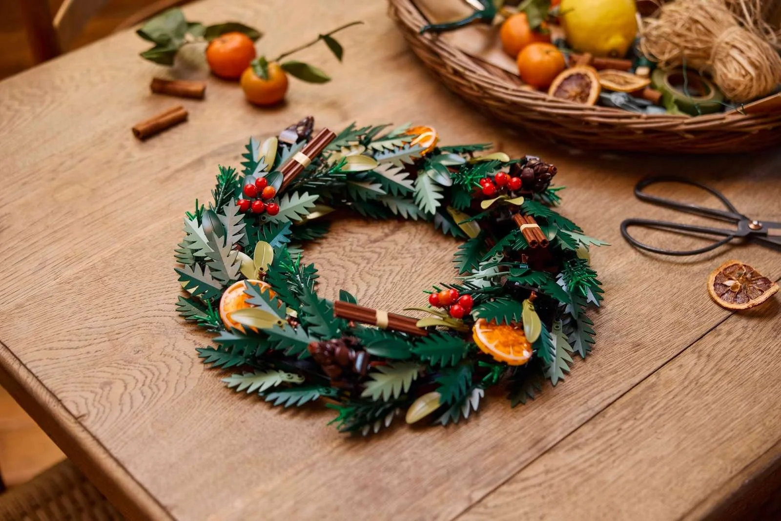 LEGO Christmas Decorations When the Mantel Isn't Enough