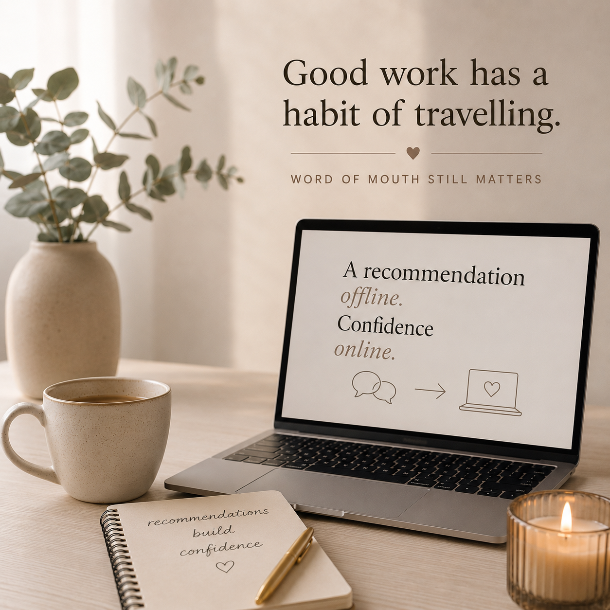 Why word of mouth still matters