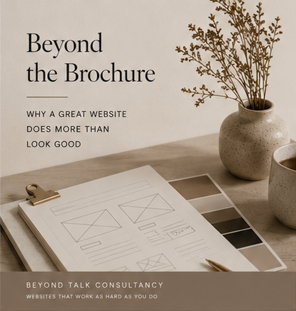 Beyond the brochure