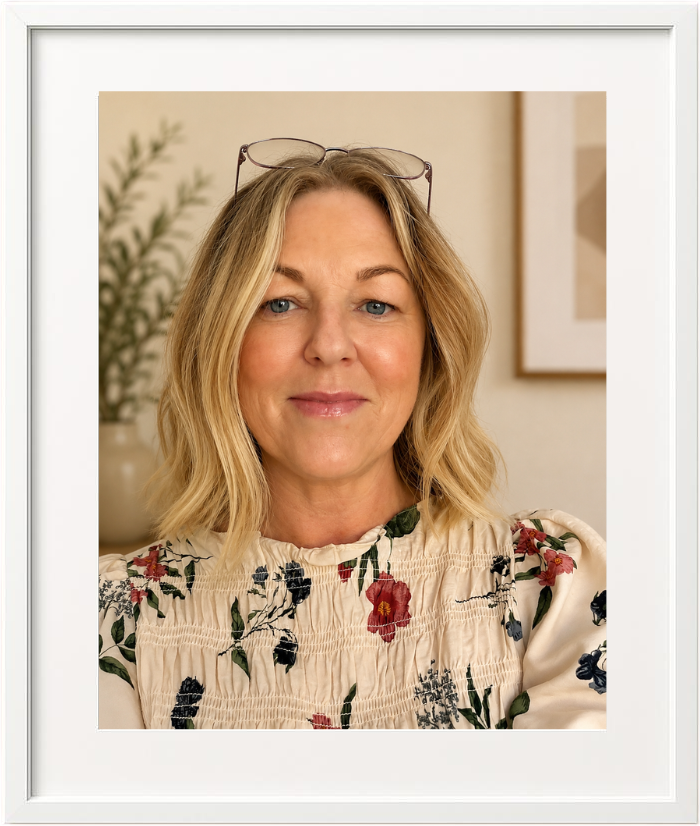 Founder and owner of Beyond Talk Portrait image