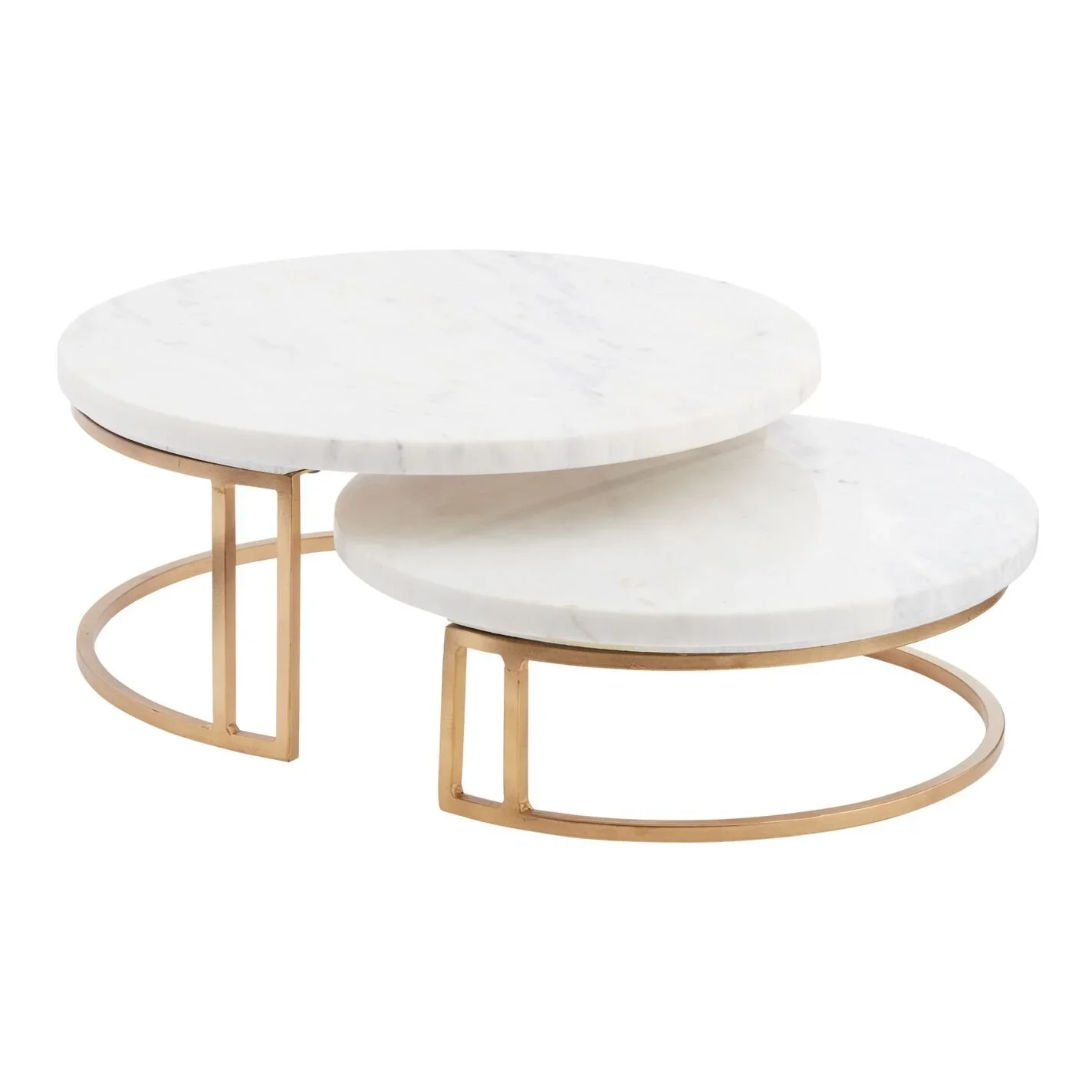 MARBLE + GOLD CAKE STAND | $10