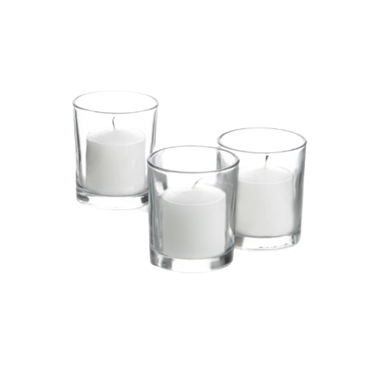 MINI CLEAR VOTIVE | $1.50