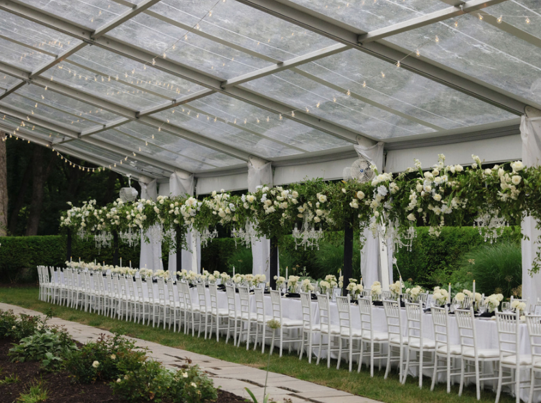 How To Make a Tent Feel Like A Luxury Venue