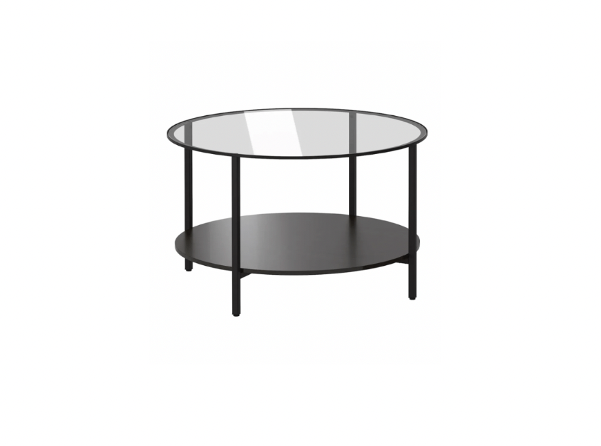 STELLA BLACK RIM COFFEE TABLE | $50