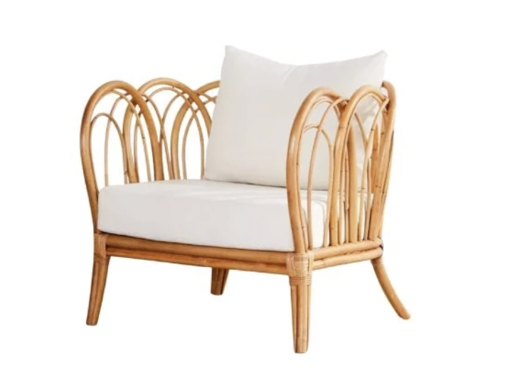MELODY WICKER CHAIR | $125
