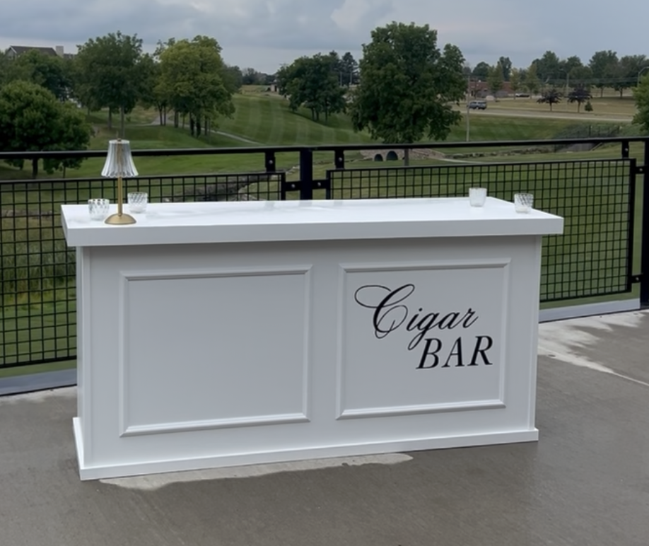 WHITE BAR | 6FT | $500