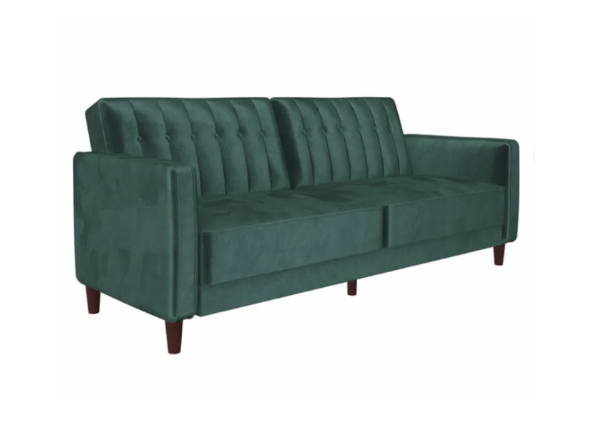 EDEN EMERALD VELVET SOFA | $275