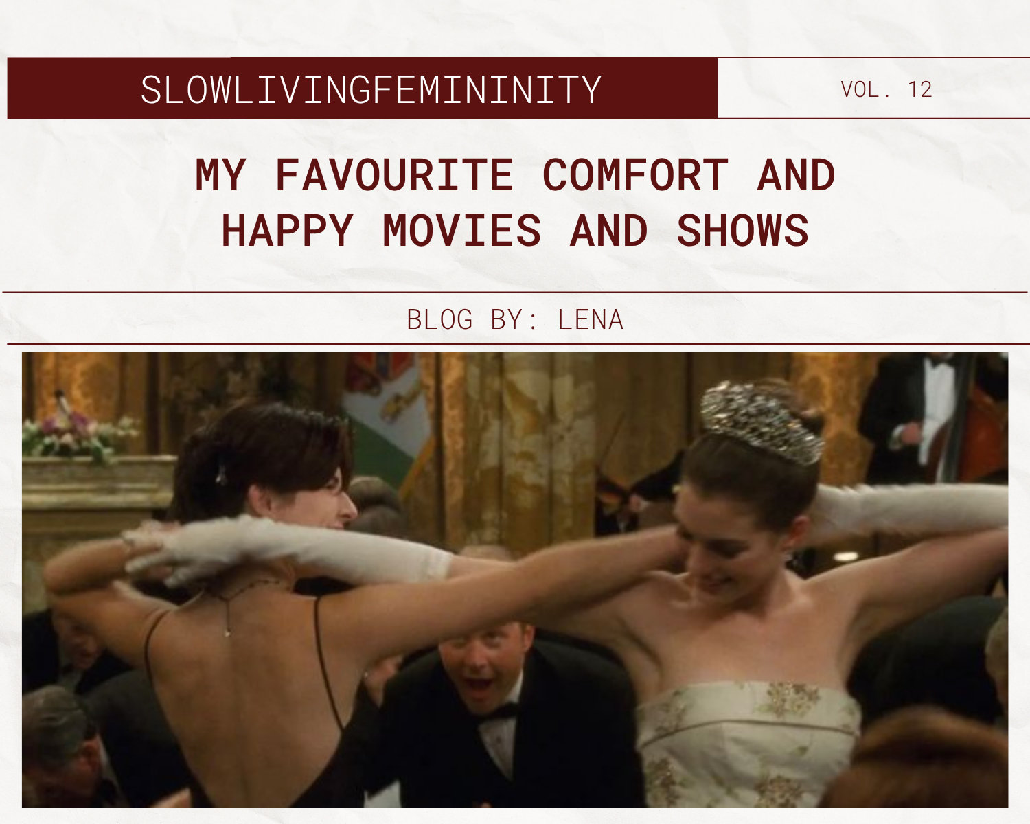 My favourite comfort and happy movies and shows