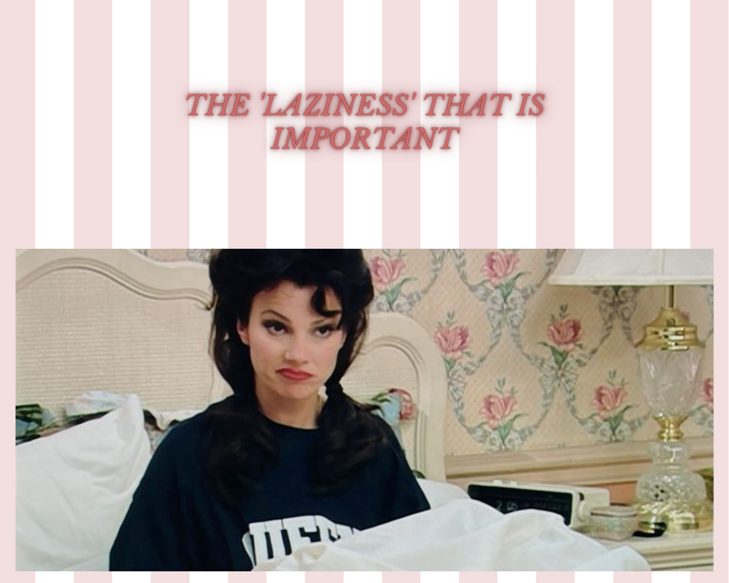 The 'laziness' that is important