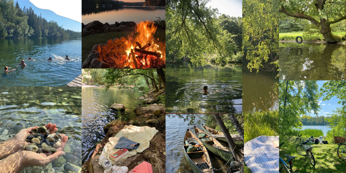 Spend a summer day at the lake