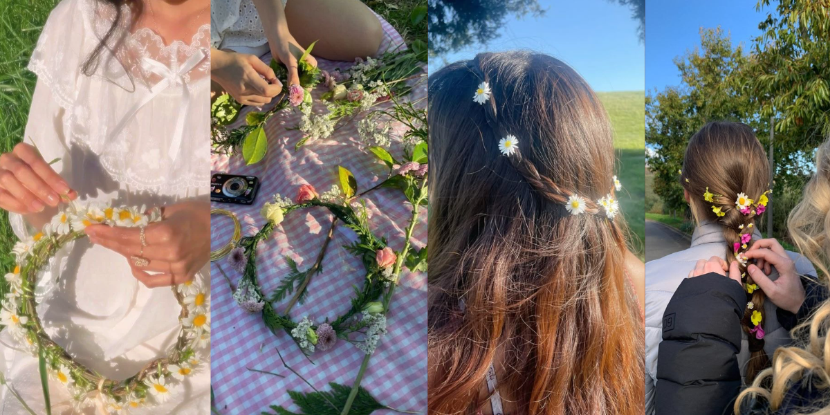 Make your own hair pieces for the summer