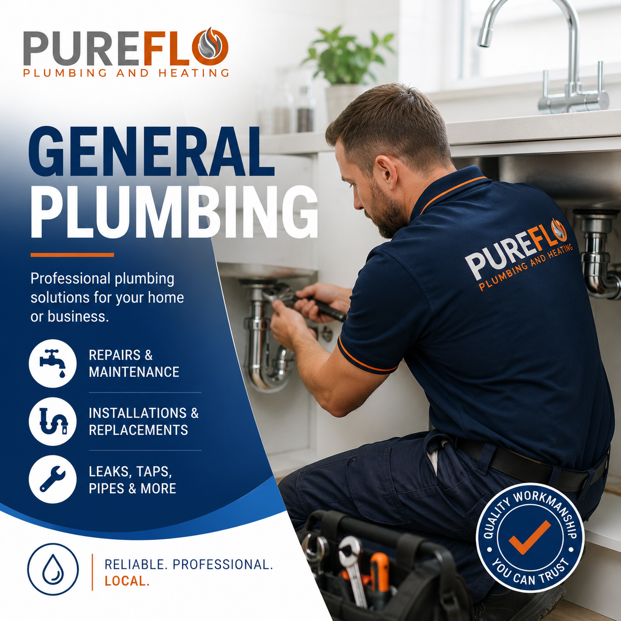 General Plumbing (Weekday Hourly)