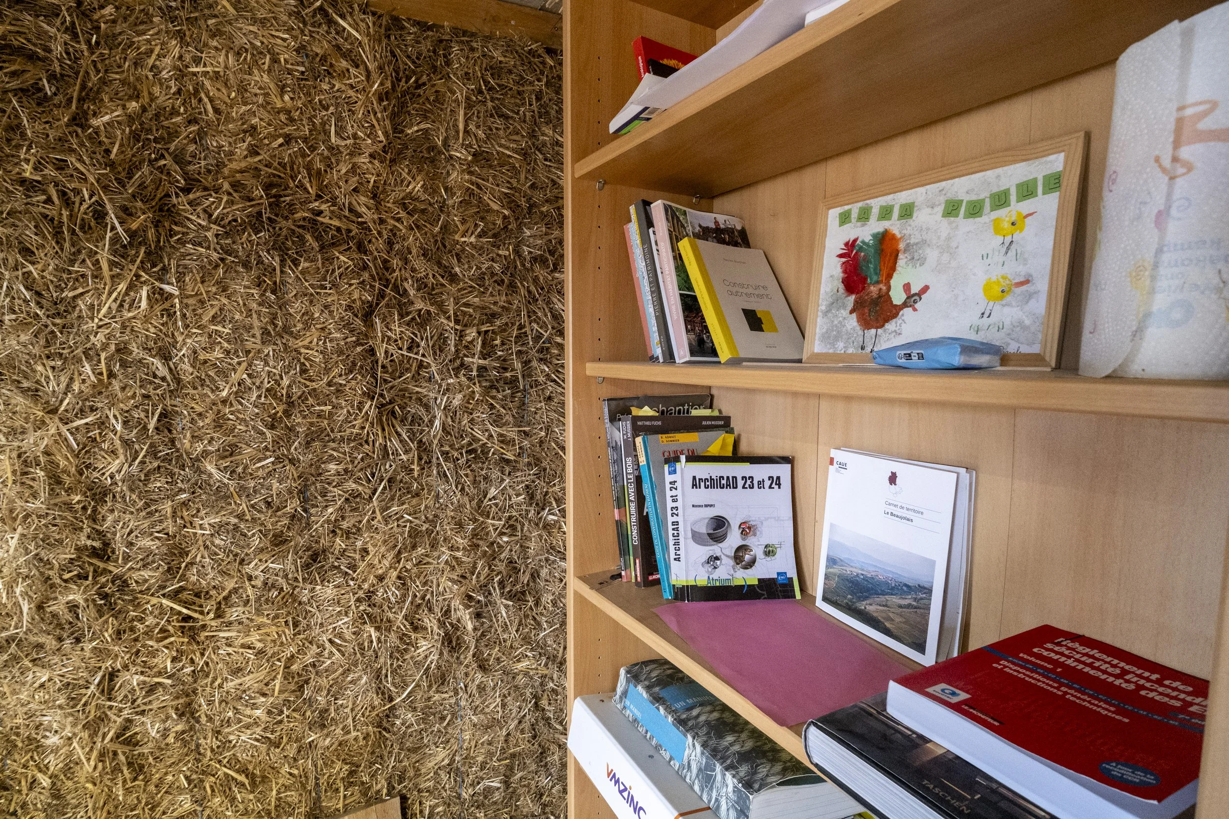 Atelier dans un bâtisse ouvrière (Amplepuis)