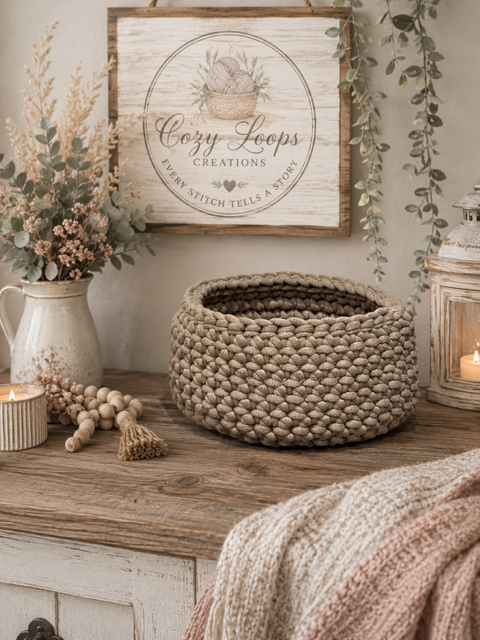 Large Cozy Nest Basket