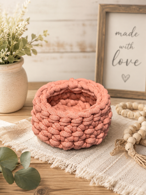 Small Cozy Nest Basket