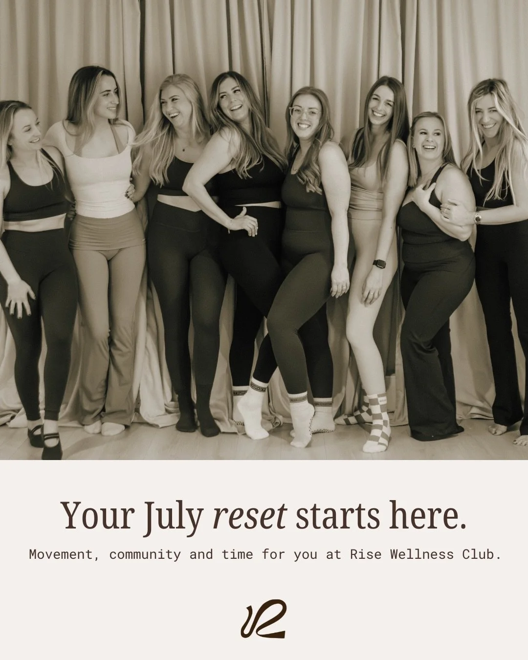 Your July reset starts here 🤍

A new month is the perfect time to come back to yourself &mdash; to move more, feel stronger, try something new and make a little more time for you.

At Rise, July is all about movement, community and connection.

Whet