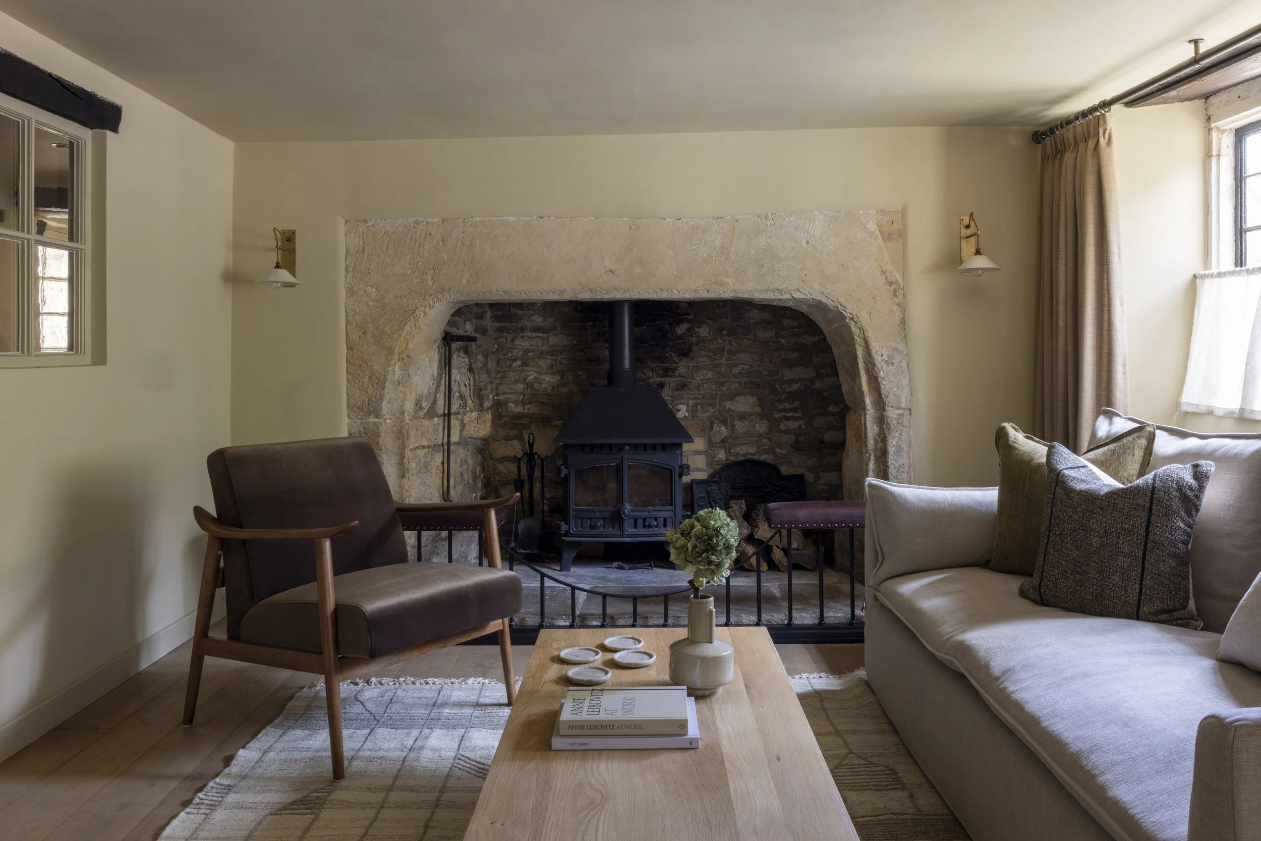 Castle Coombe Holiday Cottage.
Design and Styling for Room Studio Interior Design 
Photographed by Mark Bolton.