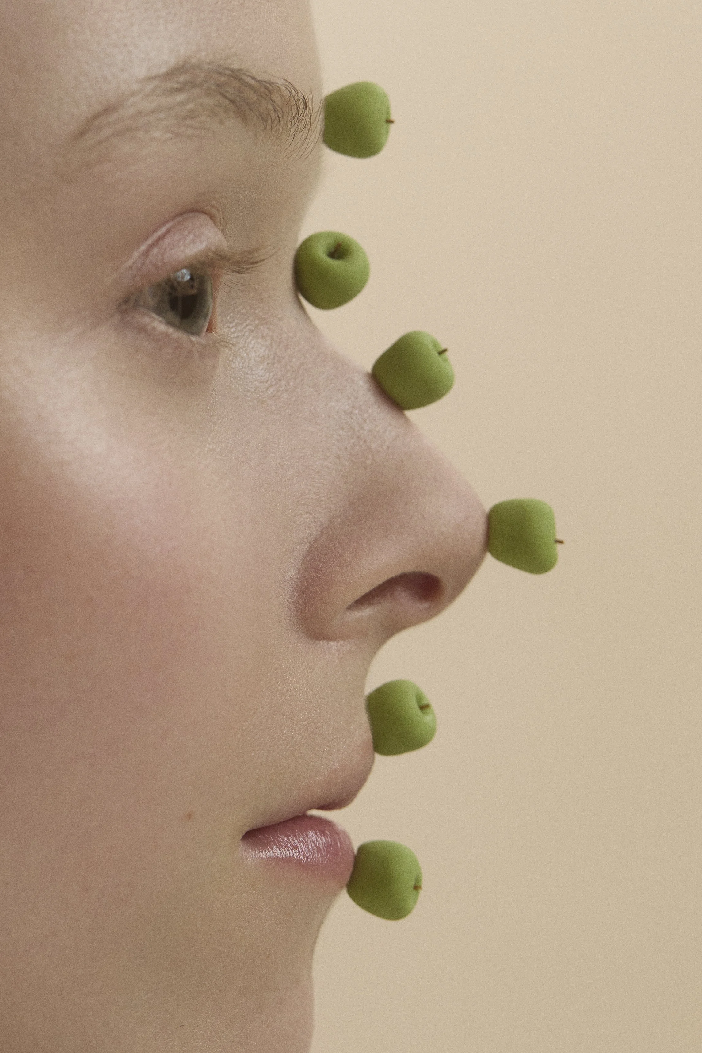An Apple A Day for Rakes Senses. Collaboration with CM Studio, Photographed by Claire Harrison.
