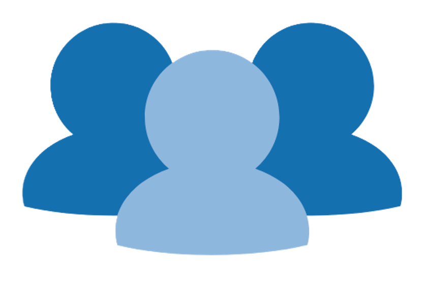 Icon representing a group of four people, with two in the front and two in the back, all in shades of blue. Membership greatly supports People for Democratic AI and helps fund our vital work in making AI more accountable to the public.