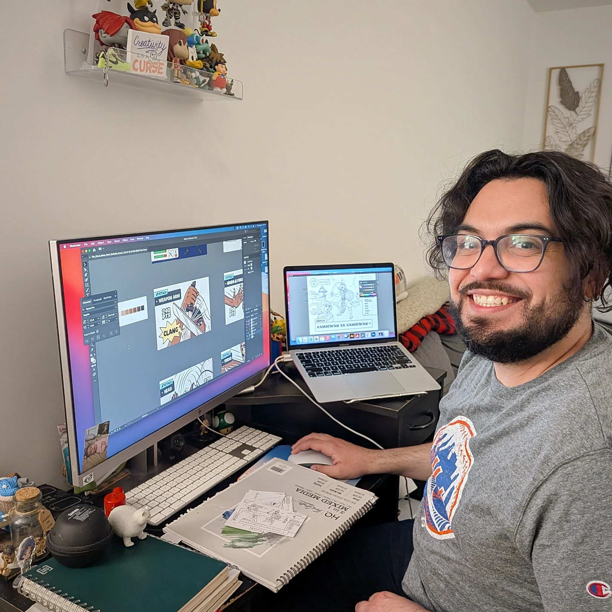 Artist Q&amp;A with guest illustrator Eddie Gonzalez
