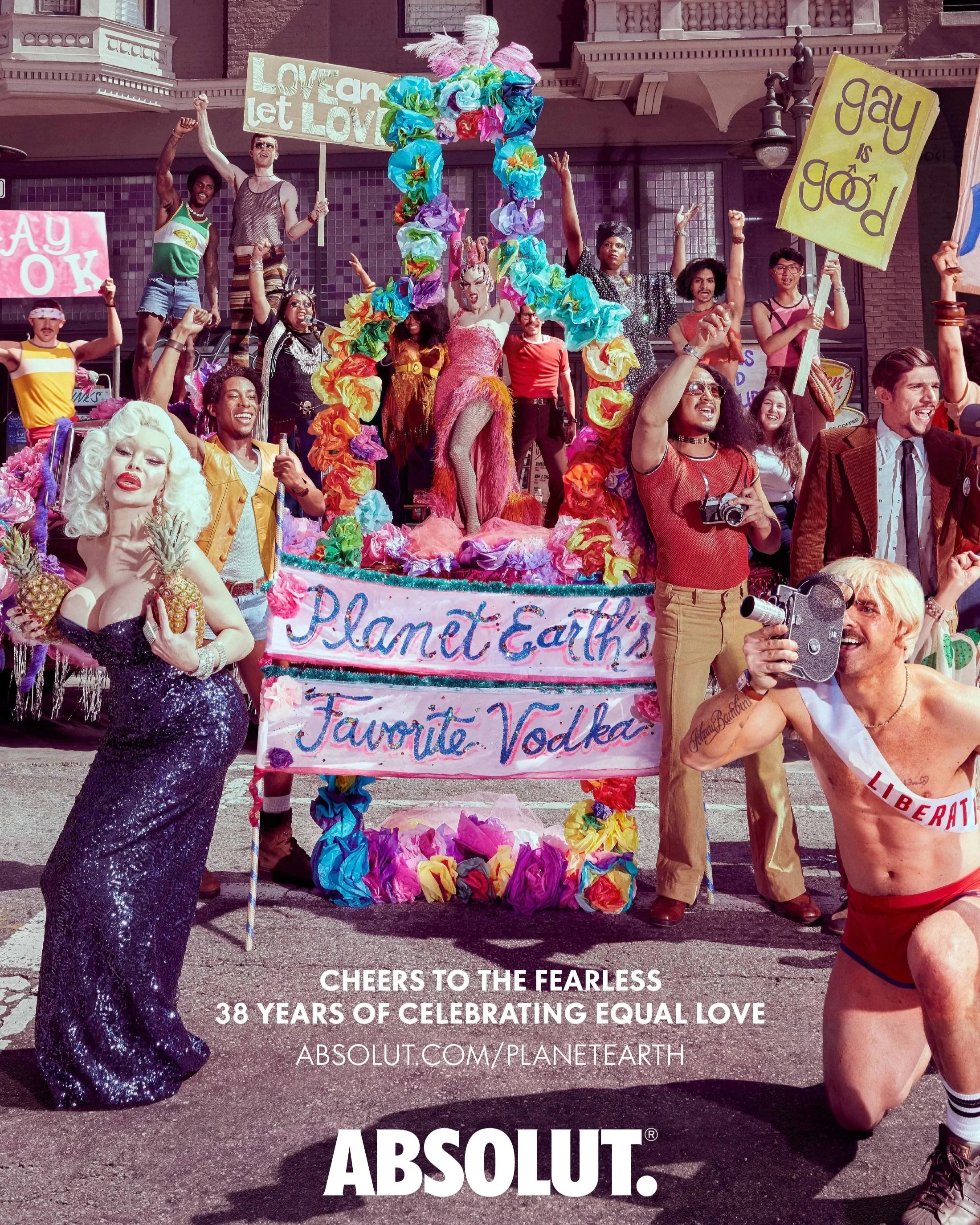 Absolut. (2020) (Photo by David LaChapelle)