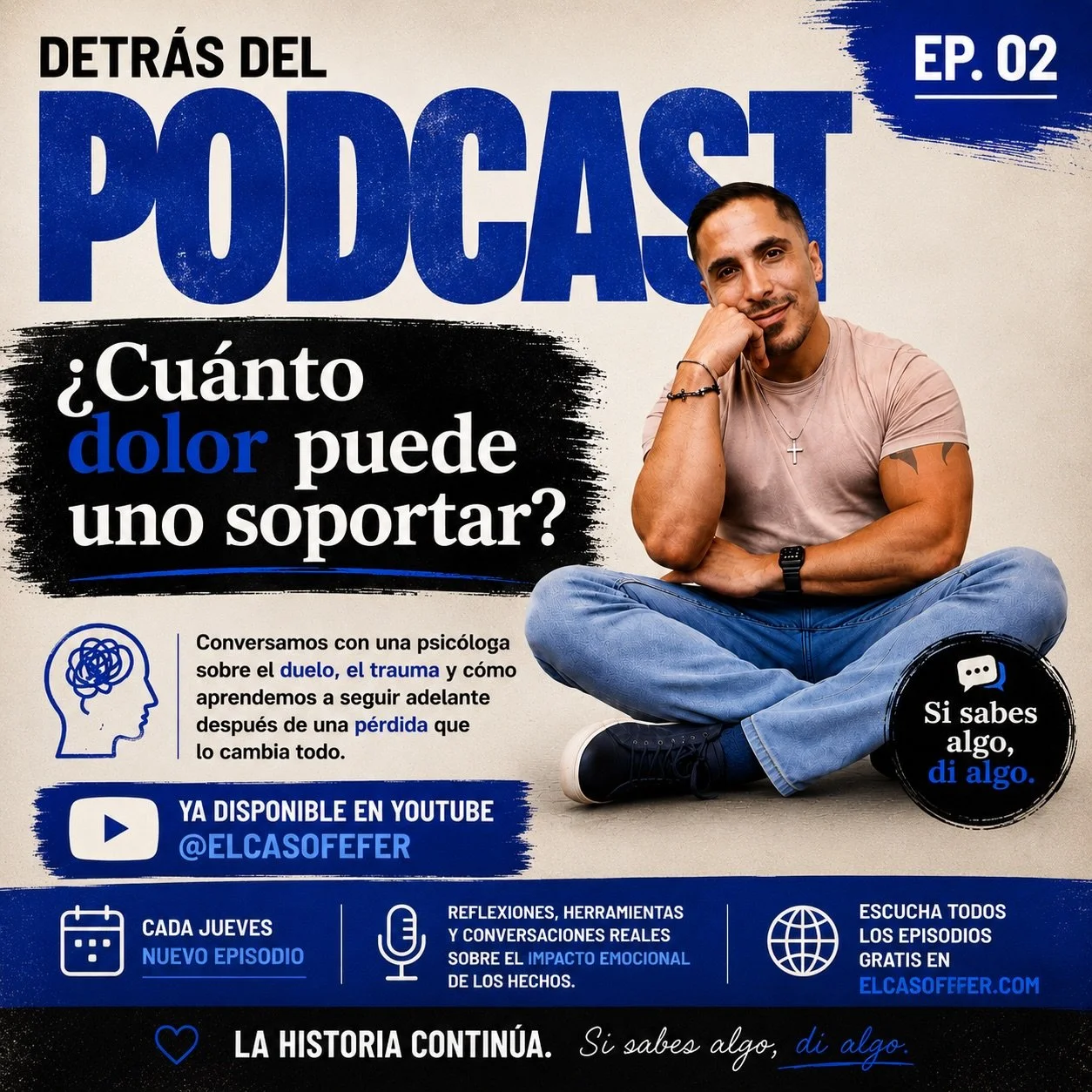Perder a alguien cambia la forma en que entendemos los recuerdos, los objetos y hasta nuestra propia historia.

En el episodio 2 de Detr&aacute;s del p&oacute;dcast, conversamos con un psic&oacute;logo sobre el duelo, el trauma y c&oacute;mo aprendem
