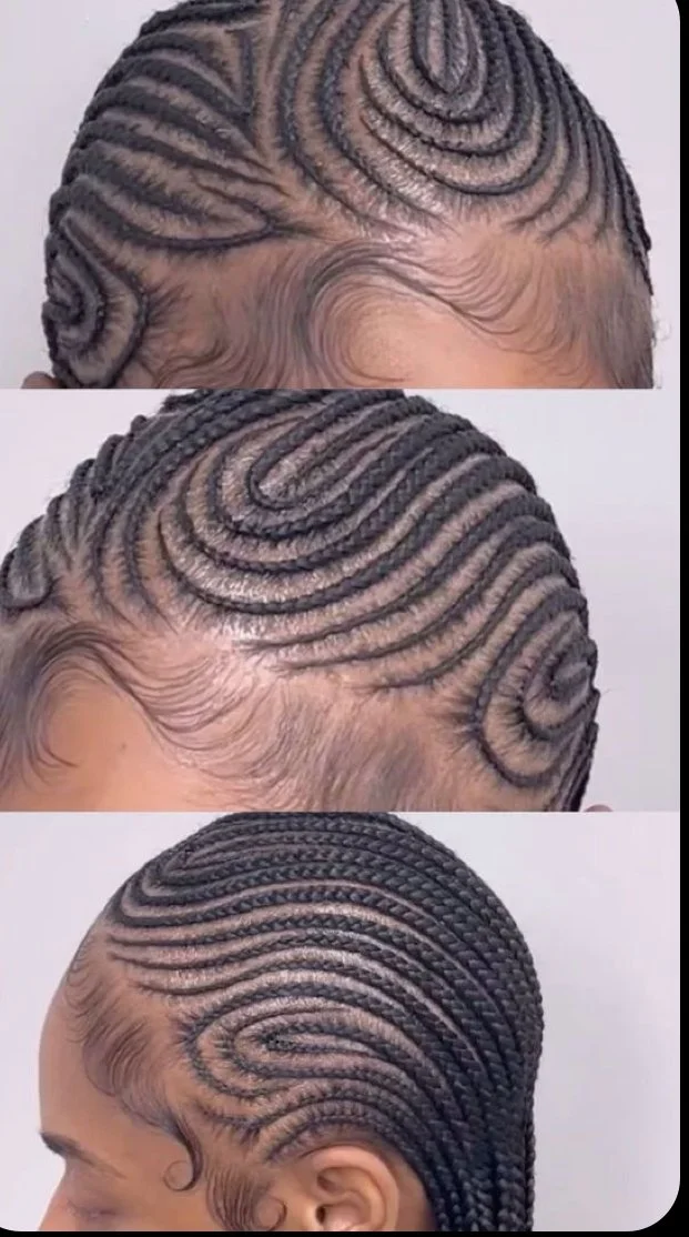 Moderate Feed-In Cornrow Designs