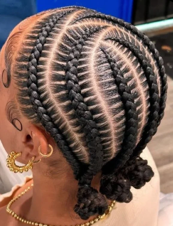 Feed-In Cornrows