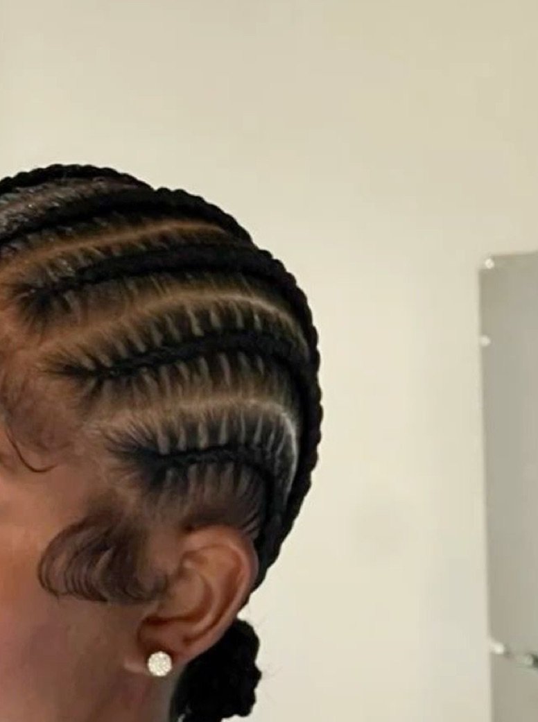 Basic Feed-In Cornrows