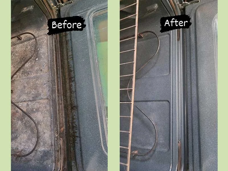 Even the tight edges and door seals get the same deep clean.