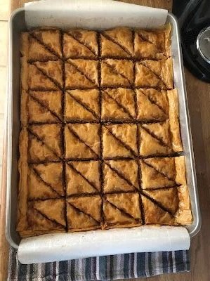 Blood Orange Baklava