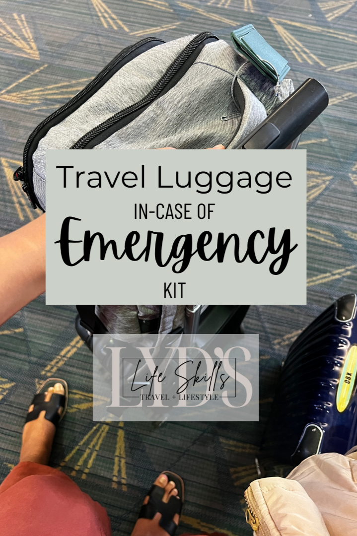 Travel Luggage Emergency Kit