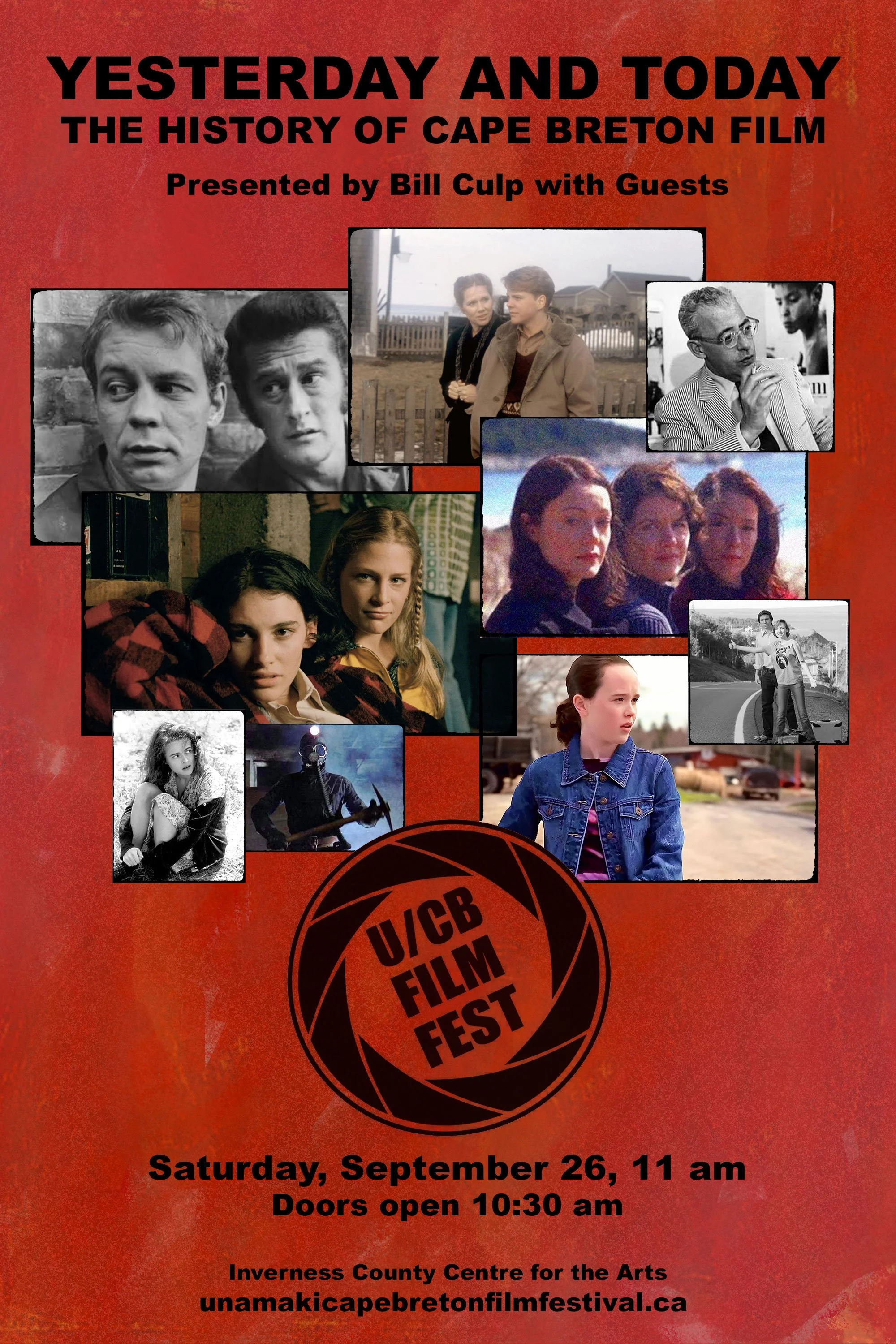 Yesterday and Today: The History of Cape Breton Film, with Bill Culp and guests