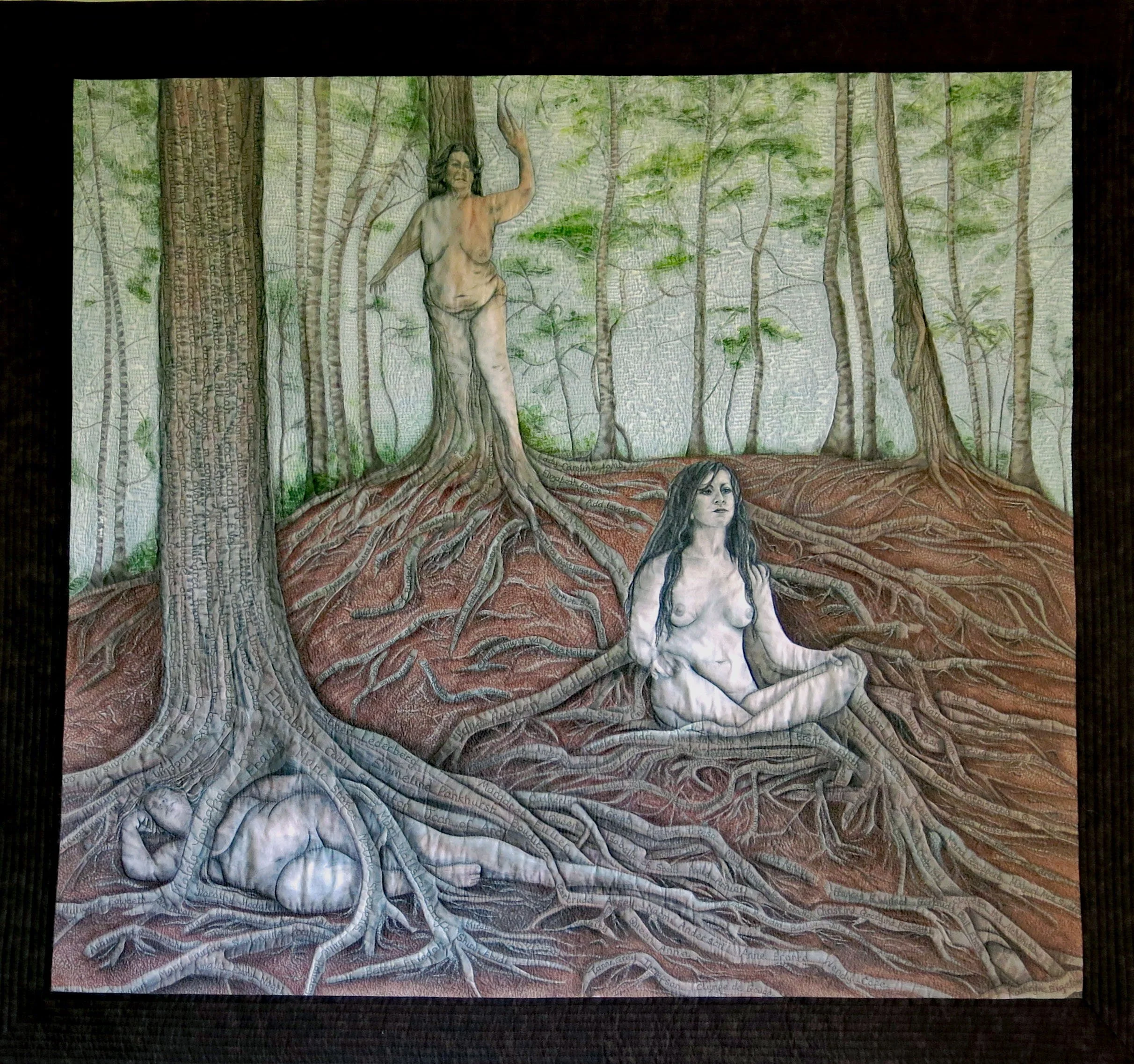 Mitochondrial Roots by Annabel Rainbow